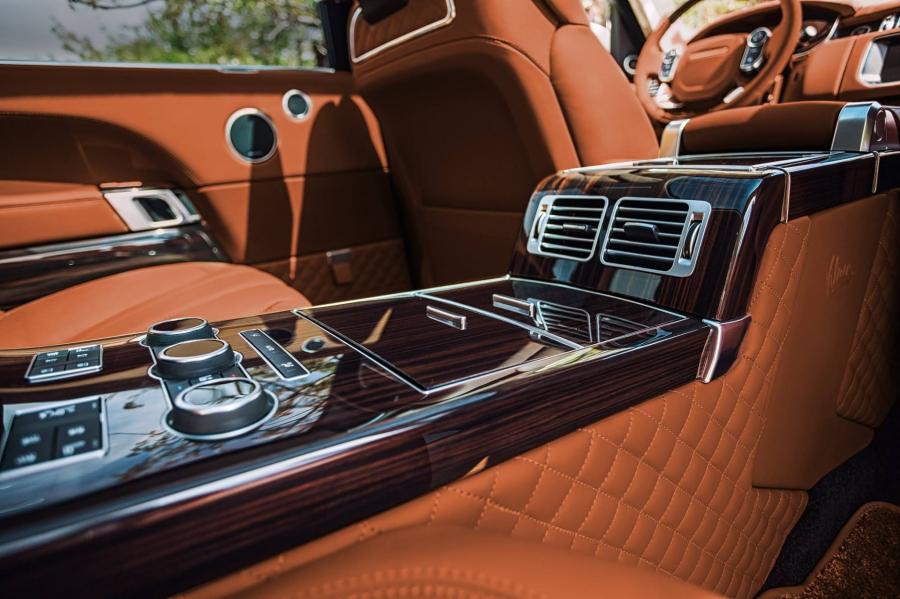 Детали интерьера Land Rover Range Rover Autobiography by Vilner 2017 года  (фото 8 из 14)